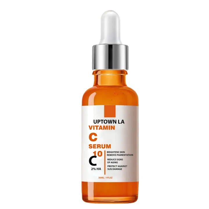 Uptown LA Vitamin C Brightening Serum for Face – Anti Aging Face Serum – Brightening Serum for Dark Spots, Even Skin Tone, Eye Area, Fine Lines & Wrinkles for all skin types 30 ml