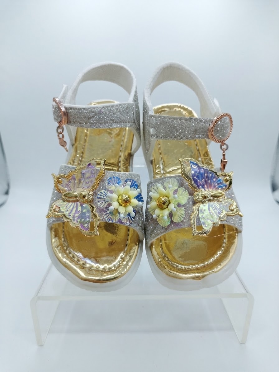 Girls fancy sandals inner sole lighting effect son pari slippers