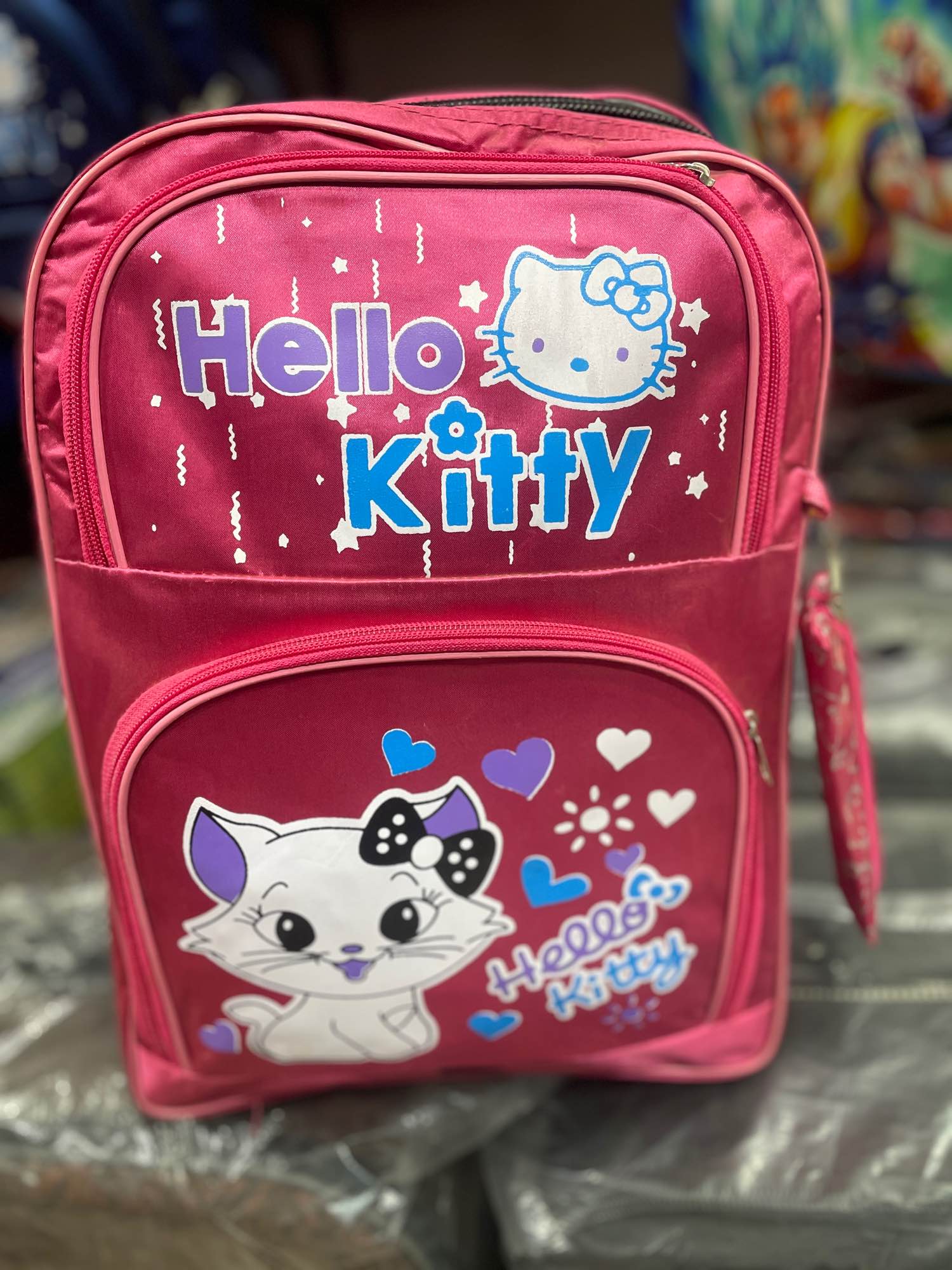 Hello Kitty Baby School Bags For Kids Nursery to 3 Class Cute Baby School Bags