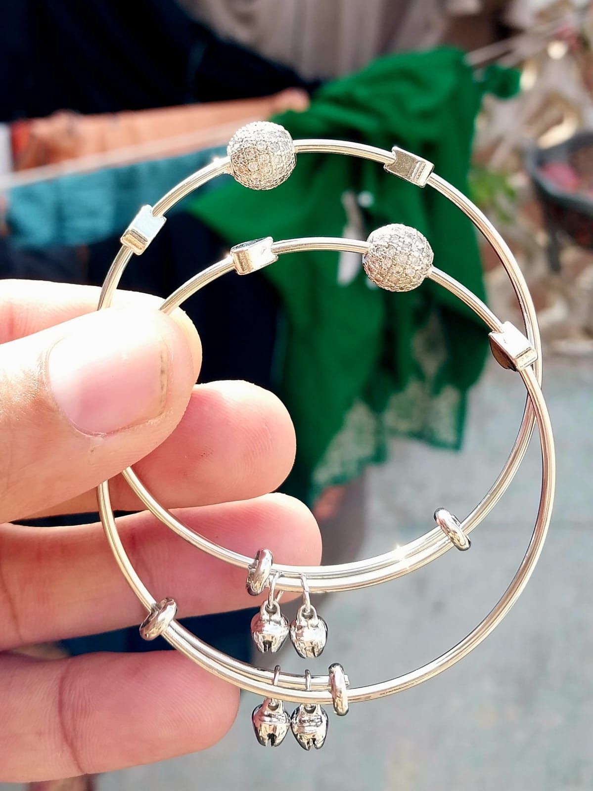 Golden Balls Bangles Adjustable bangles/bracelets