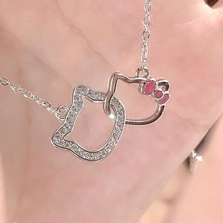 Hello Kitty  Pendant Fashion Chain Necklace for girls