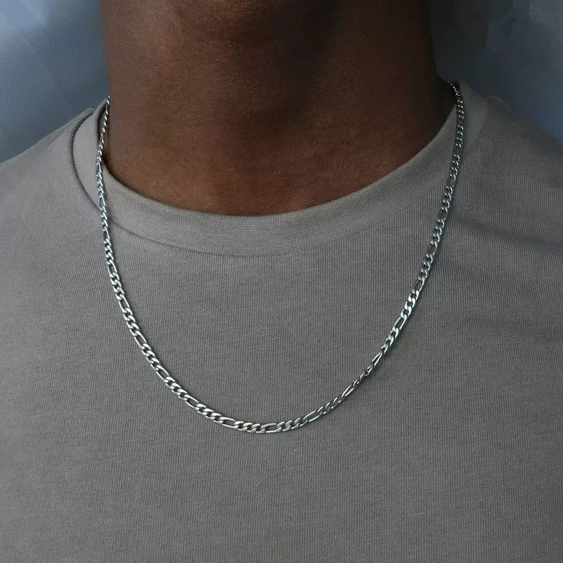 Neck chain for boys/ stainless steel chain/golden color neck chain/ locket for boys