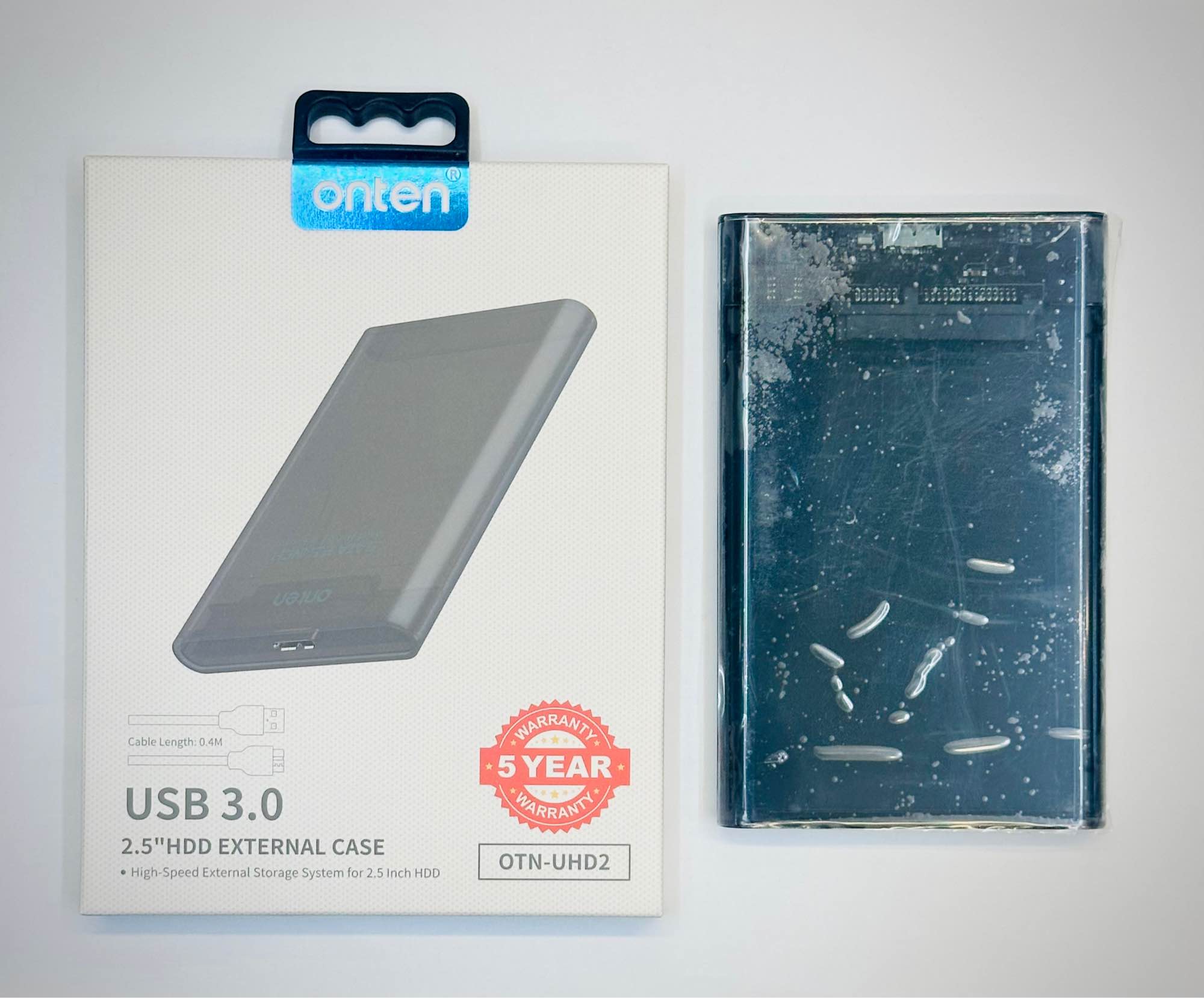 USB 3.0 2.5" HDD External Case High Speed Hard Drive Enclosure Onten OTN-UHD2