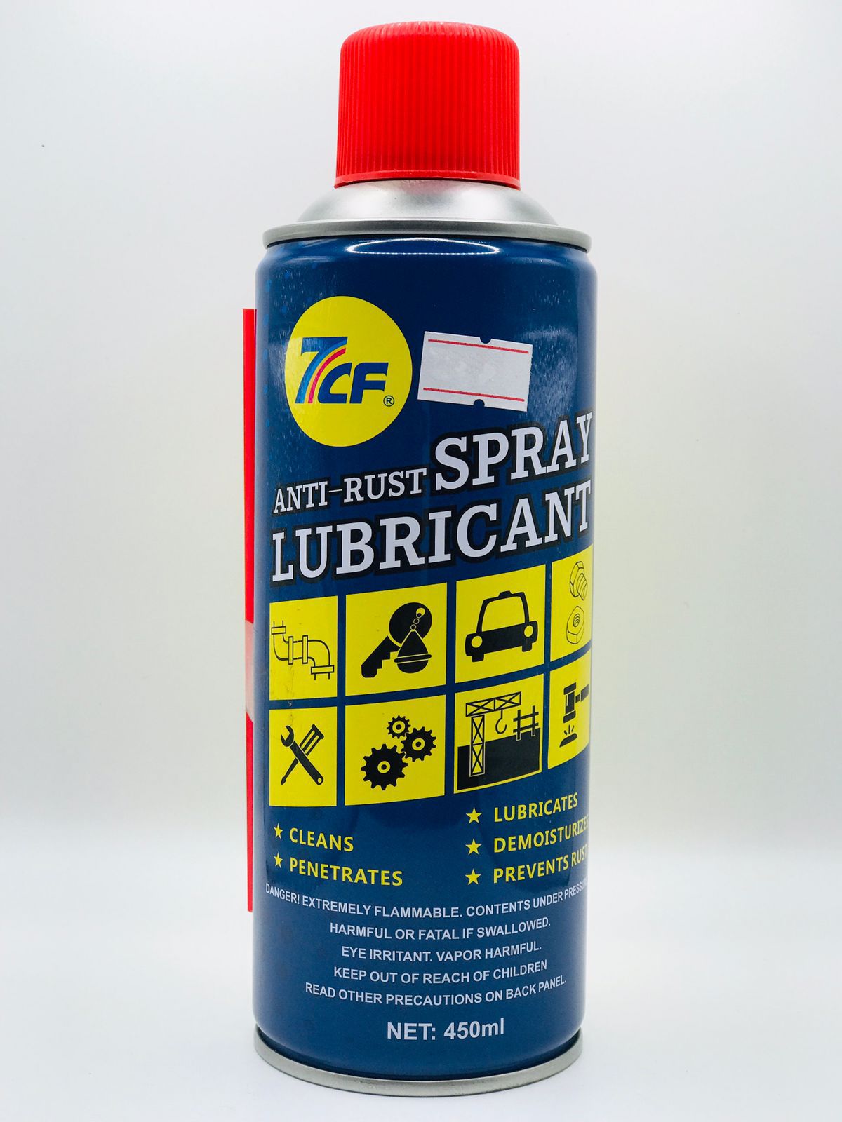 7CF ANTI RUST SPRAY LUBRICANT FOR CAR AND HOUSEHOLD USE 450ML