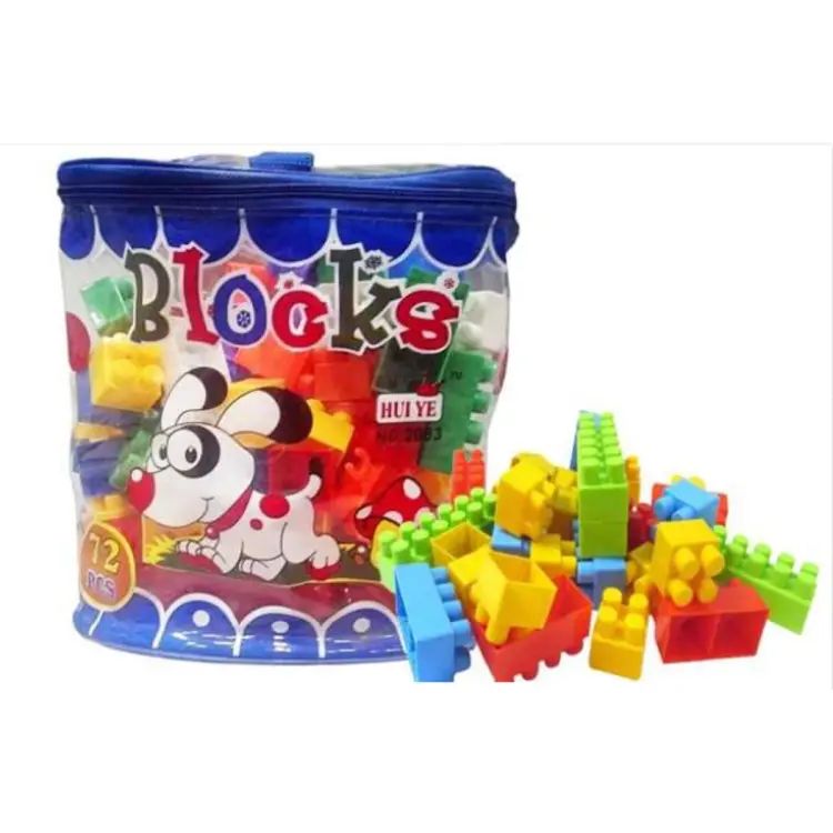 Pack Of 51 Pes Mini Building Blocks High Quality Plastic Building Blocks For Kids Building Blocks With Pouch Fun and Leard