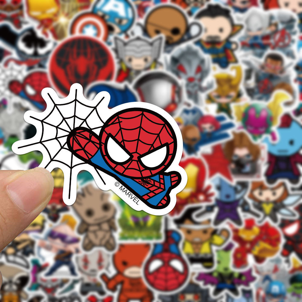 25pcs marvel avenger  mini characters stickers