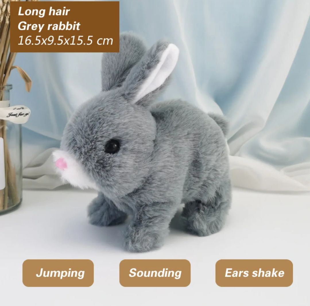 walking Rabbit Toy For kids Robot Rabbit Toy  Best Gift For Kids Battery Operated Rabbits Toy
