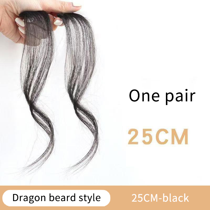 Synthetic 3DAir Bangs Hair Clip-In Bangs Extension Fake Fringe Natural False Bang Topper Hairpiece Invisible Clourse Bang