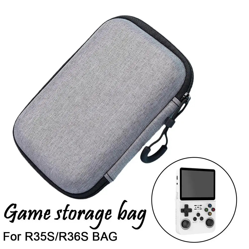 For R36S/R35 Plus Game Console Storage Bag EVA Hard Portable Protect Game Accessories Carry Case for Game Console Storage Case
