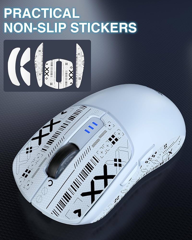 AULA SC580X Wireless Tri-Mode Gaming Mouse with 10000DPI, 6 Programmable Buttons