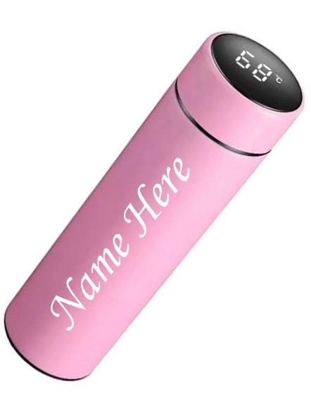 Customize Bottles with Name logo Bottle with Name Printing, Customize Vacuum Thermos Flask Bottle,  Best Water Bottle, Bottle with Writing, Water Bottle for Kids, Hot and Cool Bottle, Personalised Bottle, Beautiful Tumbler Bottles, Laser Engraved Bottles