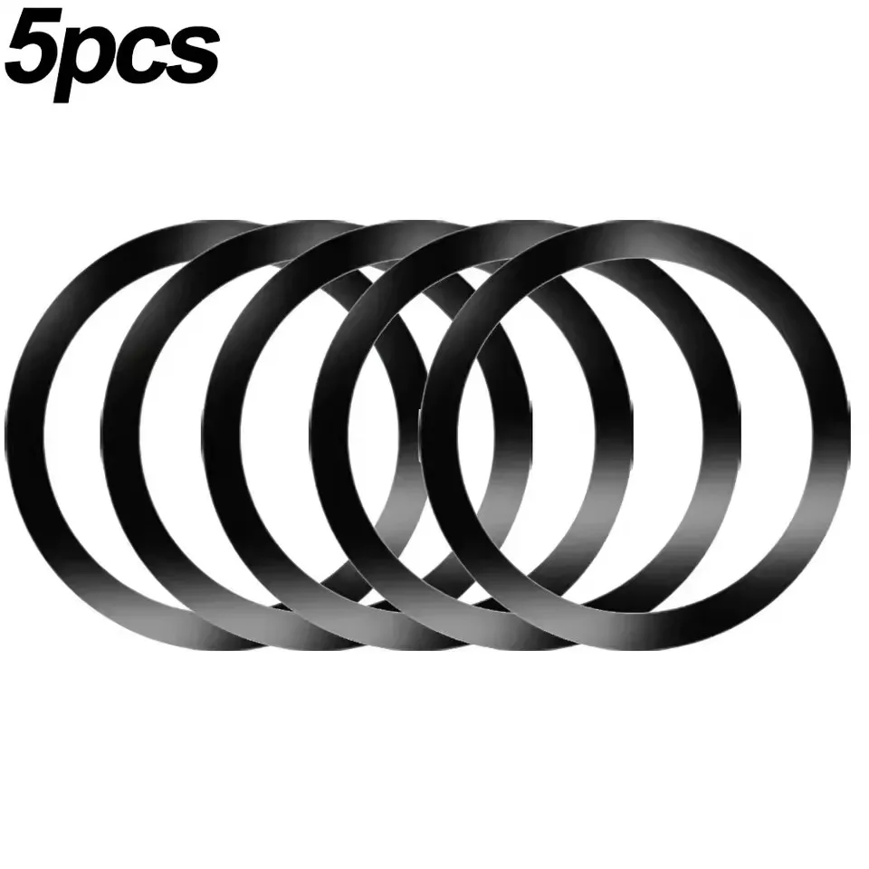 Stainless Steel Universal Magnetic Metal Plate Ring For Magsafe Wireless Charger Iron Sheet Sticker Magnet Car Phone Holder