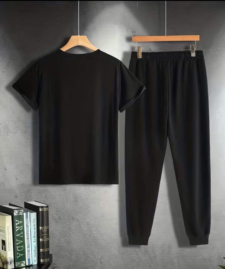 NEW ARRIVAL 2 PC PRINTED SUMMER TRACKSUIT FOR MEN _ SOFT AND COMFORTABLE FABRIC SUMMER TRACKSUIT FOR MEN _TRACKSUIT FOR MEN_ PREMIUM T SHIRT AND TROUSER SET PRINTED SUMMER TRACKSUIT FOR MEN_TRACKSUIT FOR BOYS. ( MULTIPLE COLORS)