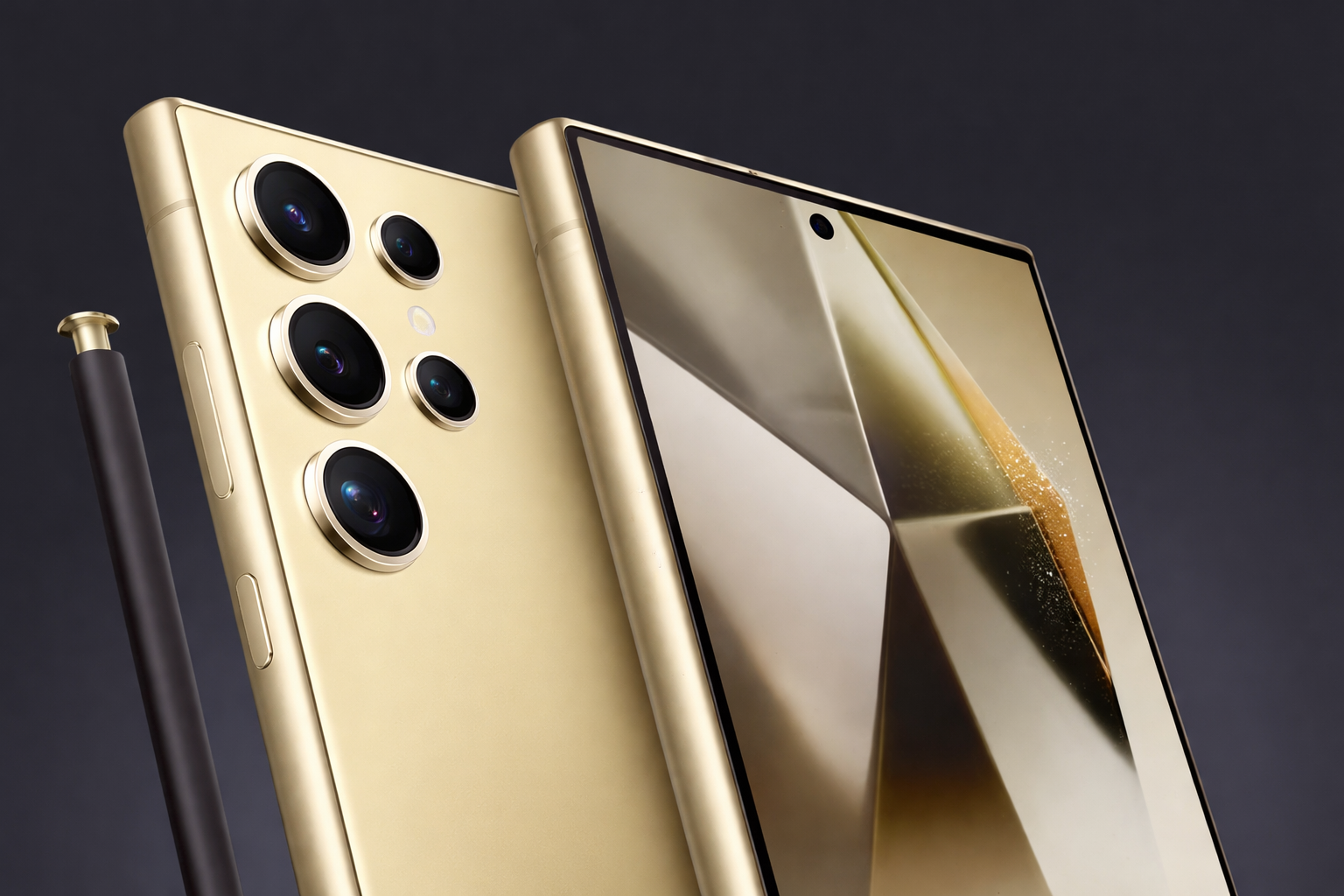 Samsung Galaxy S24 Ultra flagship smartphone with S Pen 200MP camera titanium design 2024