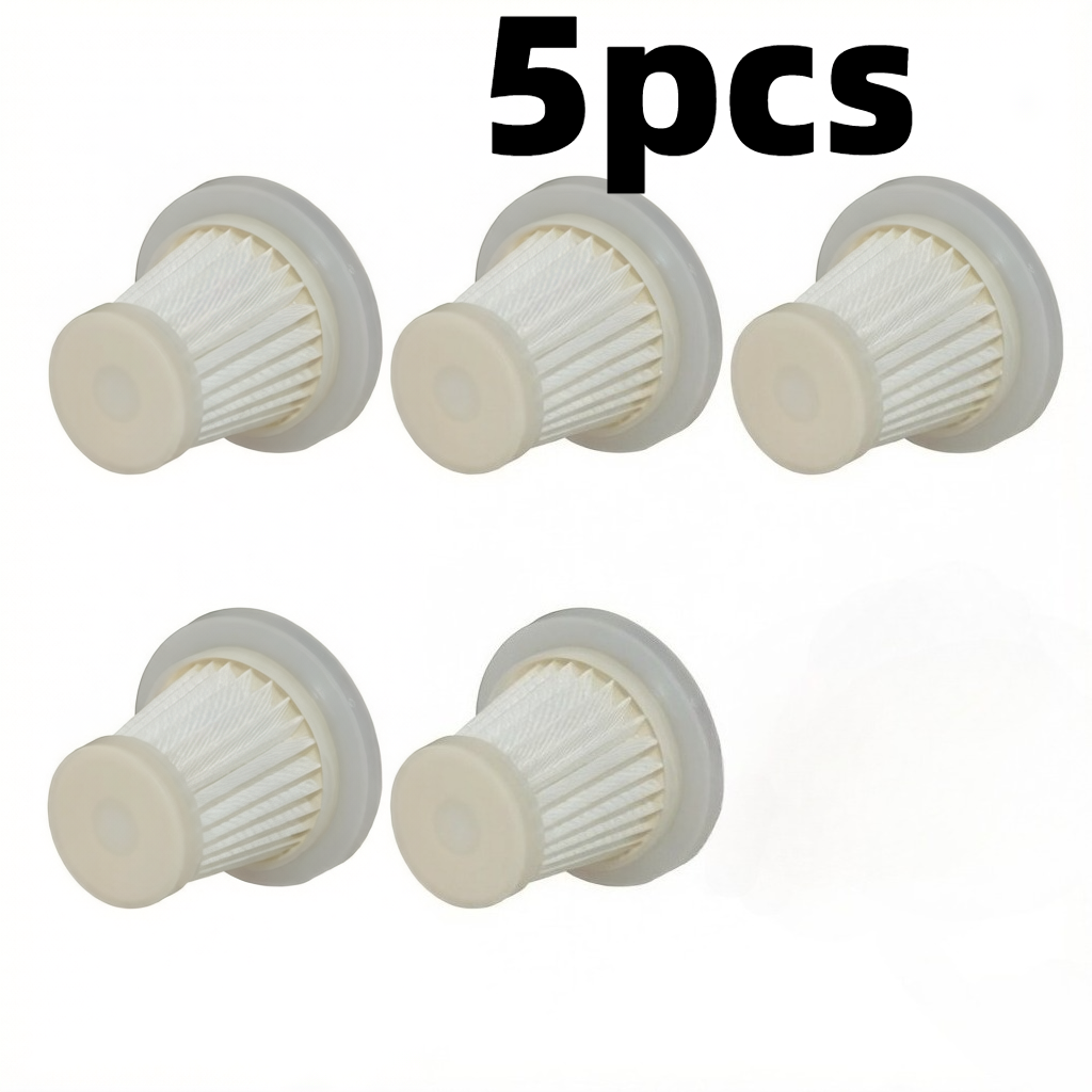5pcs Vacuum HEPA Cleaner Filters,Reusable High-Efficiency Dust Bags,Universal Fit for Home Car,Cleaning Accessories  Set.
