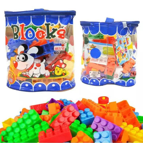 Building Blocks for Kids 72 Pcs