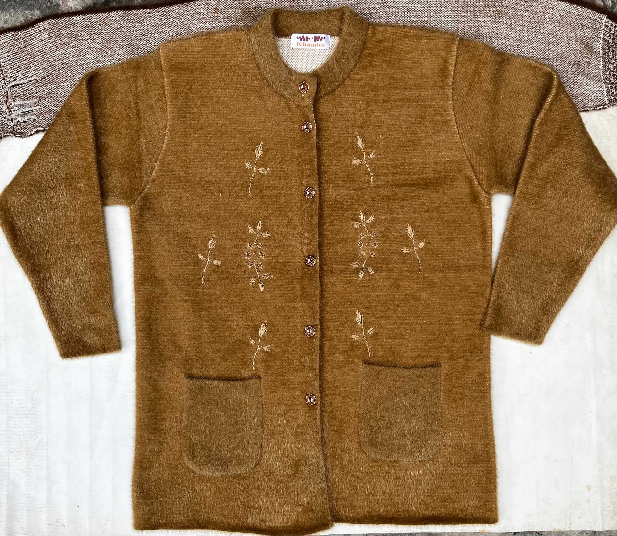 Sweaters for women full sleeves cardigan pure wool