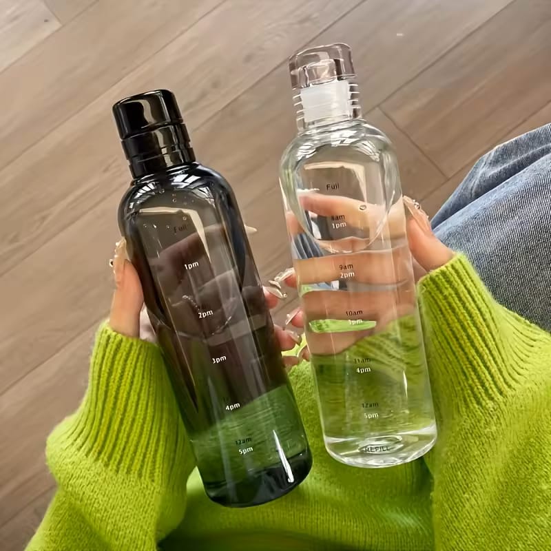 500ml Time-Scale Water Bottle