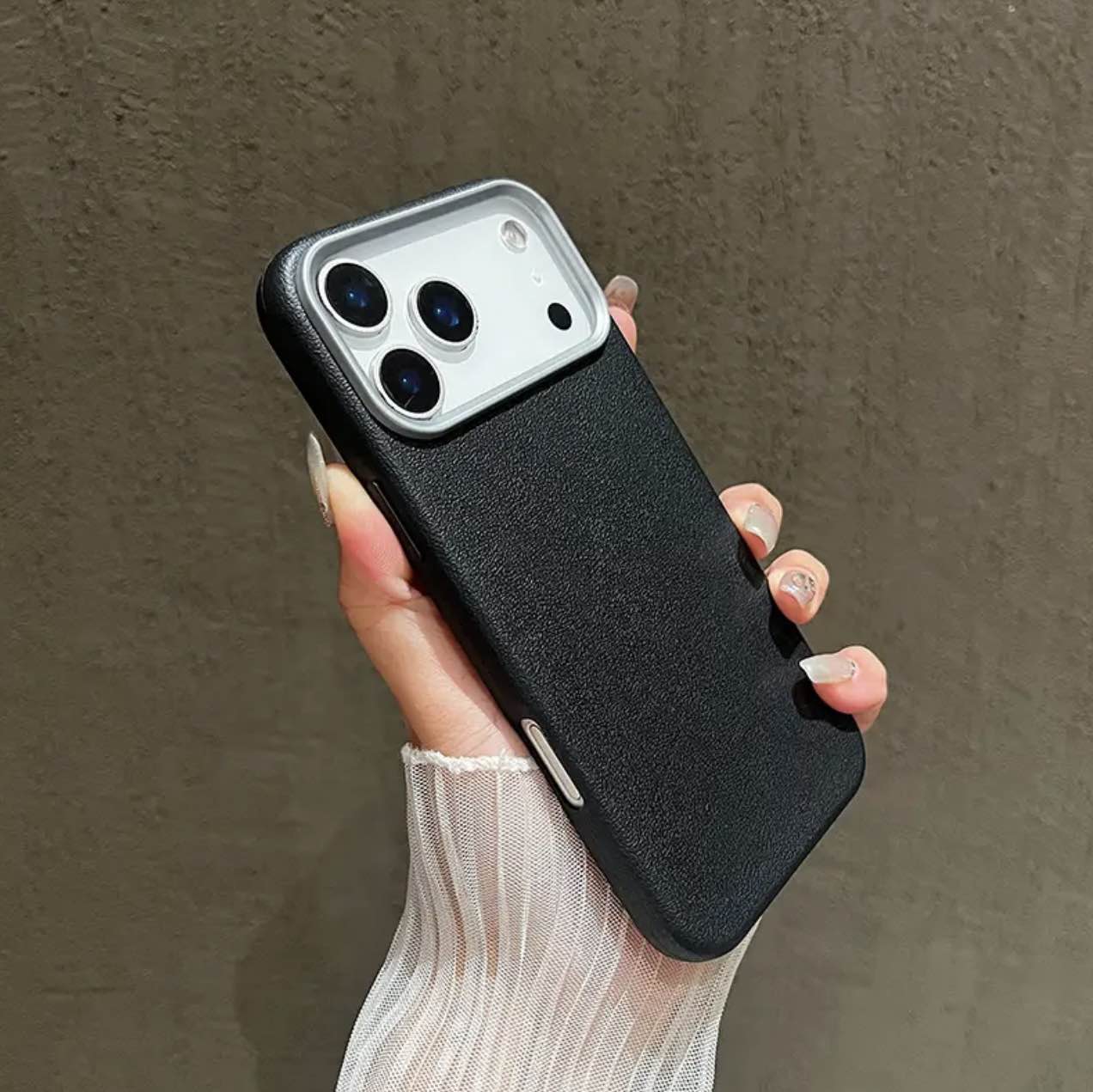 New Soft Luxury Texture Leather Case