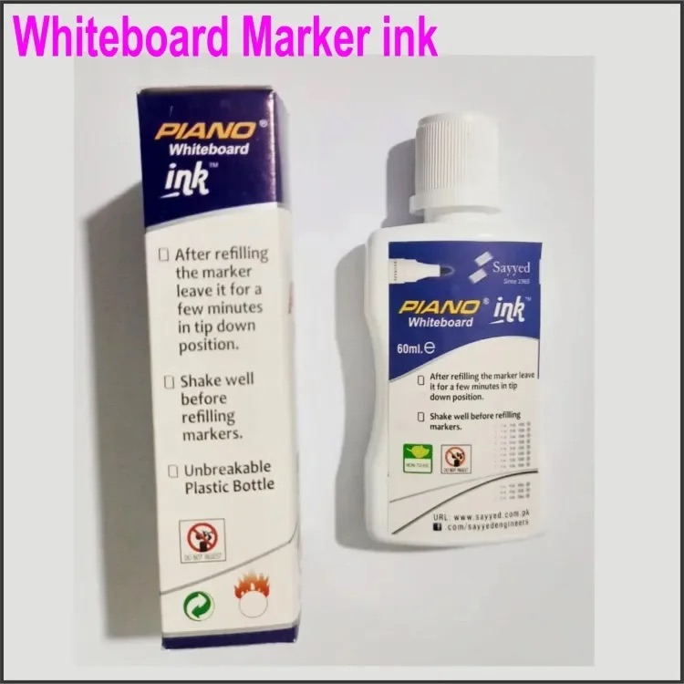 Piano Ink PIANO Whiteboard marker Refilling Ink 60ml - Pack of 1 Pcs | Daraz.pk