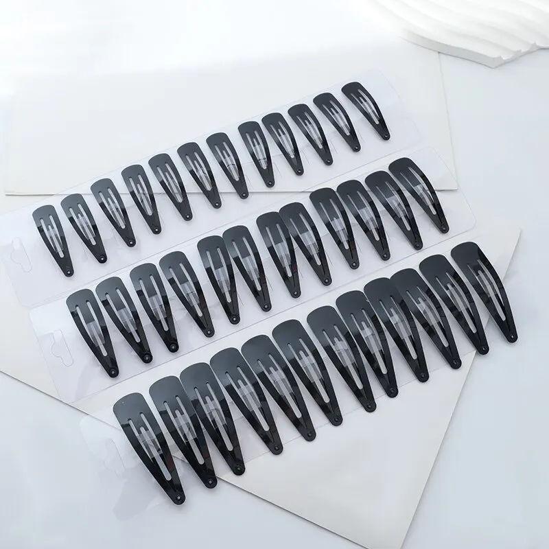 12 Pcs Black Hairclip hair pins