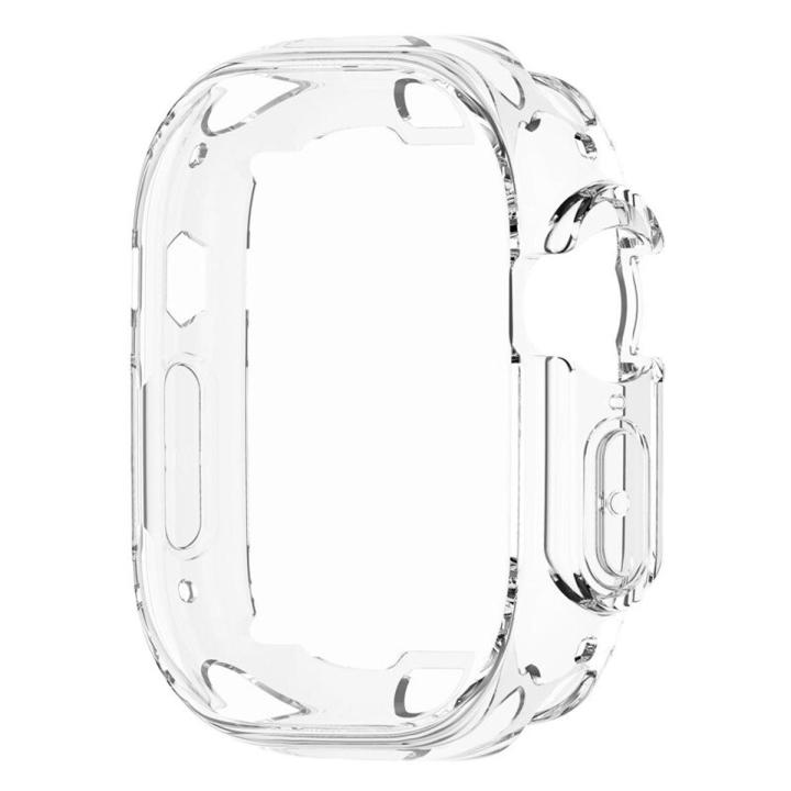 49mm Smartwatch Jelly Case | Transparent Shockproof TPU Protective Cover | Scratch Resistant Flexible Watch Bumper