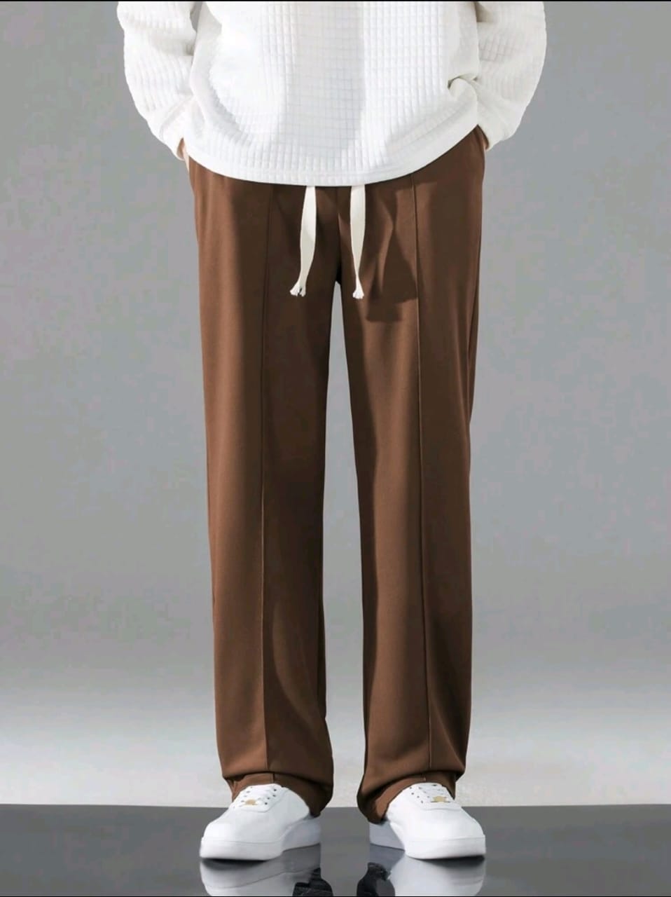 Summers Baggy Trousers For Men - Pleated Men Trousers - Plated Trousers For Men - Loose Fit Trousers For Boys- Summers Terry Fabric - Wide Leg Men Trousers