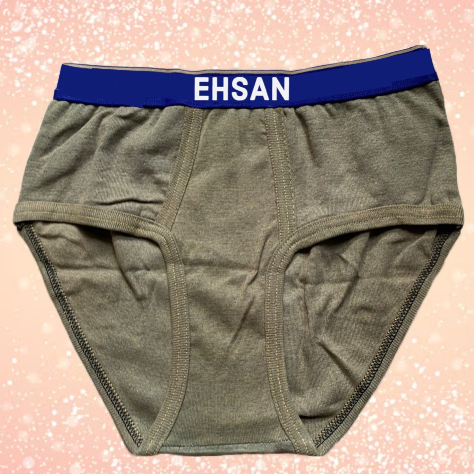 Mens Briefs - Soft Pure Cotton Underwear For Mens - Ehsan Brand High Quality - Pack Of 3