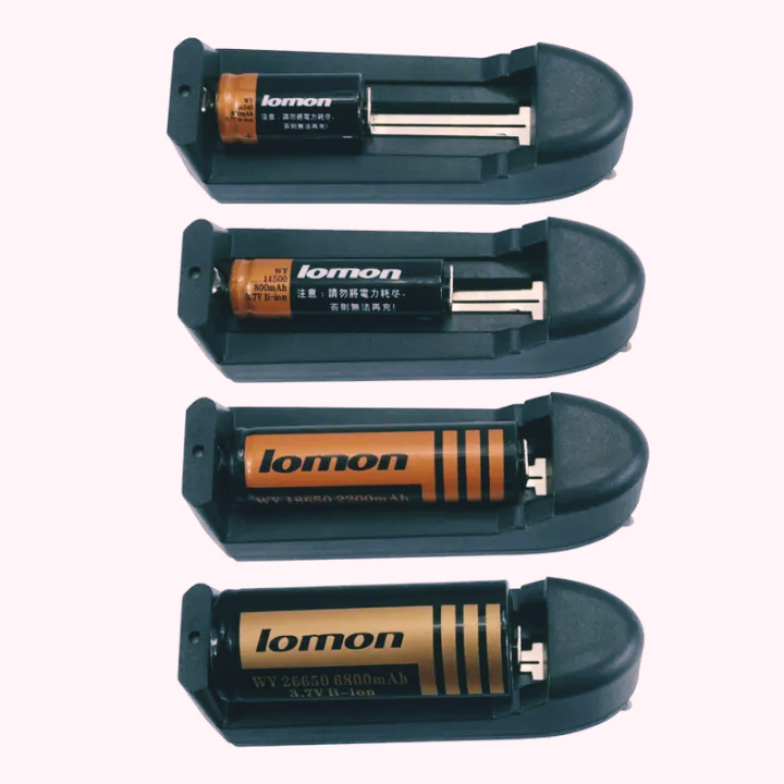 Universal Charger For 18650 Li-ion Rechargeable Battery Single Slot Charge St