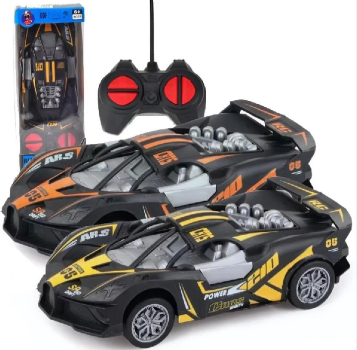 Rechargeable / Cell Operated High-Speed RC Car for Kids – Fast Remote Control Racing Car with LED Lights  USB Chargeable Toy Vehicle for Boys & Girls  Durable, Indoor & Outdoor Fun – Ideal Gift for Children