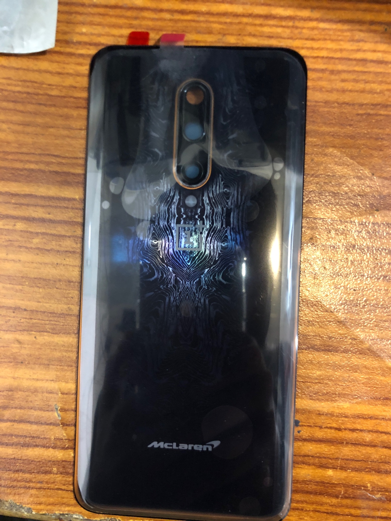 Mclaren Oneplus Pro Back Glass Broken One Plus 7T Pro Mclaren