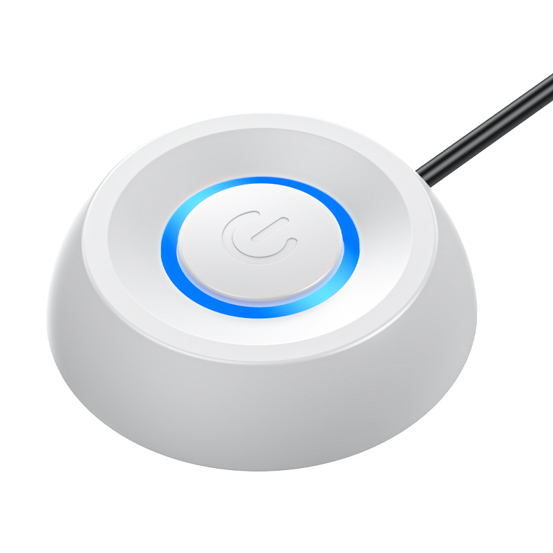 New External Desktop Switch LED Lights PC Motherboard Computer Startup Extension Cable Power On/Off Button For Desktop Computer