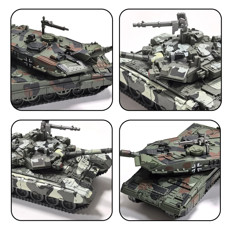 Creative  Series Building Blocks Multi-Purpose Main Battle Tank M1A2 T90 Leopard Challenger Model Toys For Boy Xmas 