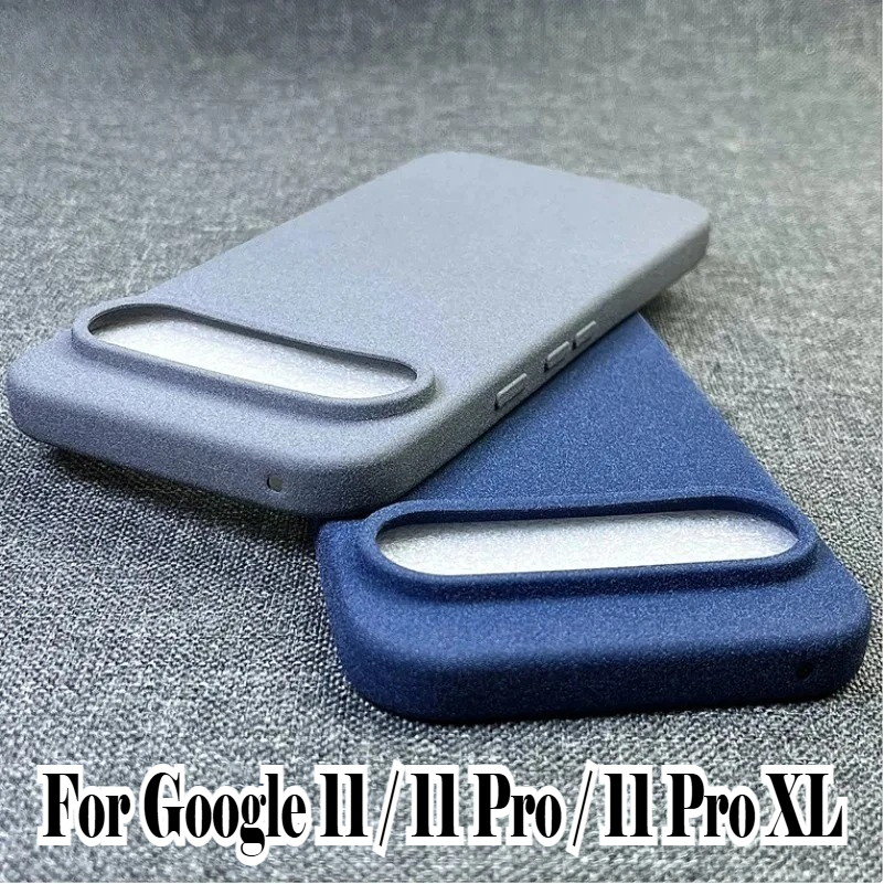 Solid Color Matte Sandstone Slim Soft Phone Case for Google Pixel 11 10 9 Pro XL 8 7 6 5 4 3 2 A Pro XL Shockproof Protect Cover