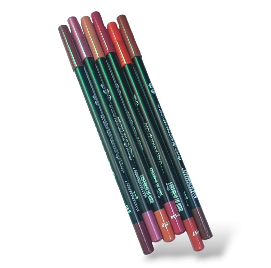 Lip Liner Pencil Makeup 12 Pcs Or 6 Pcs Set