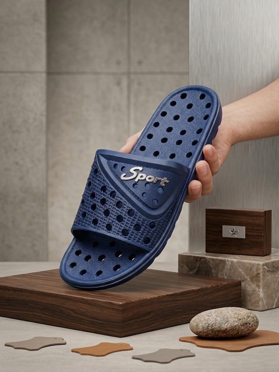 Comfortable Nylon House Slippers for Men - Non Slip  Chappal - Beautiful CDesign Stllish & Durable Lightweight Casual Chappal | https://s..pk/s.X2Cww | https://s..pk/s.XUzoE
