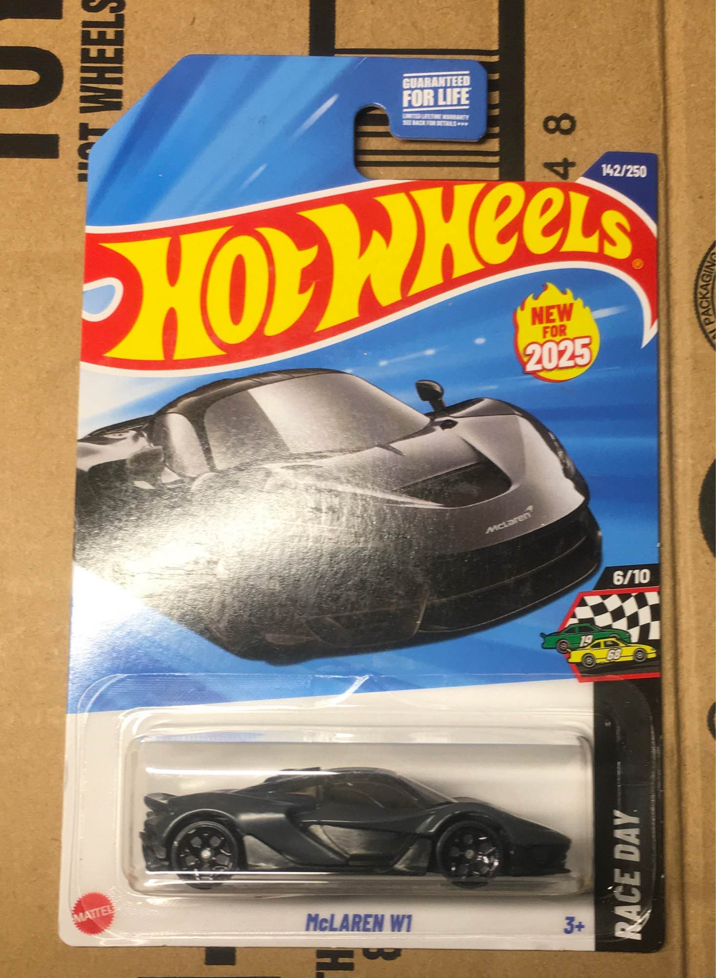 Hot Wheels Mcleran W1 Die-Cast Toy Car | 1:64 Scale Green Classic Mini Collectible by Mattel | For Kids & Collectors | Kids Toy Car | Collectible Die Cast Model