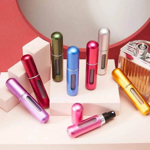 5ml Portable Perfume Refill Bottle – Mini Travel Spray Atomizer for Fragrance & Essential Oils price in Pakistan
