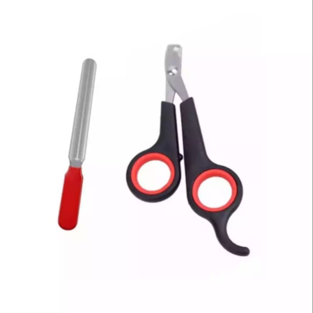 Nail Cutter - Claw Trimmer - Stainless Steel Nail Scissor Random Color