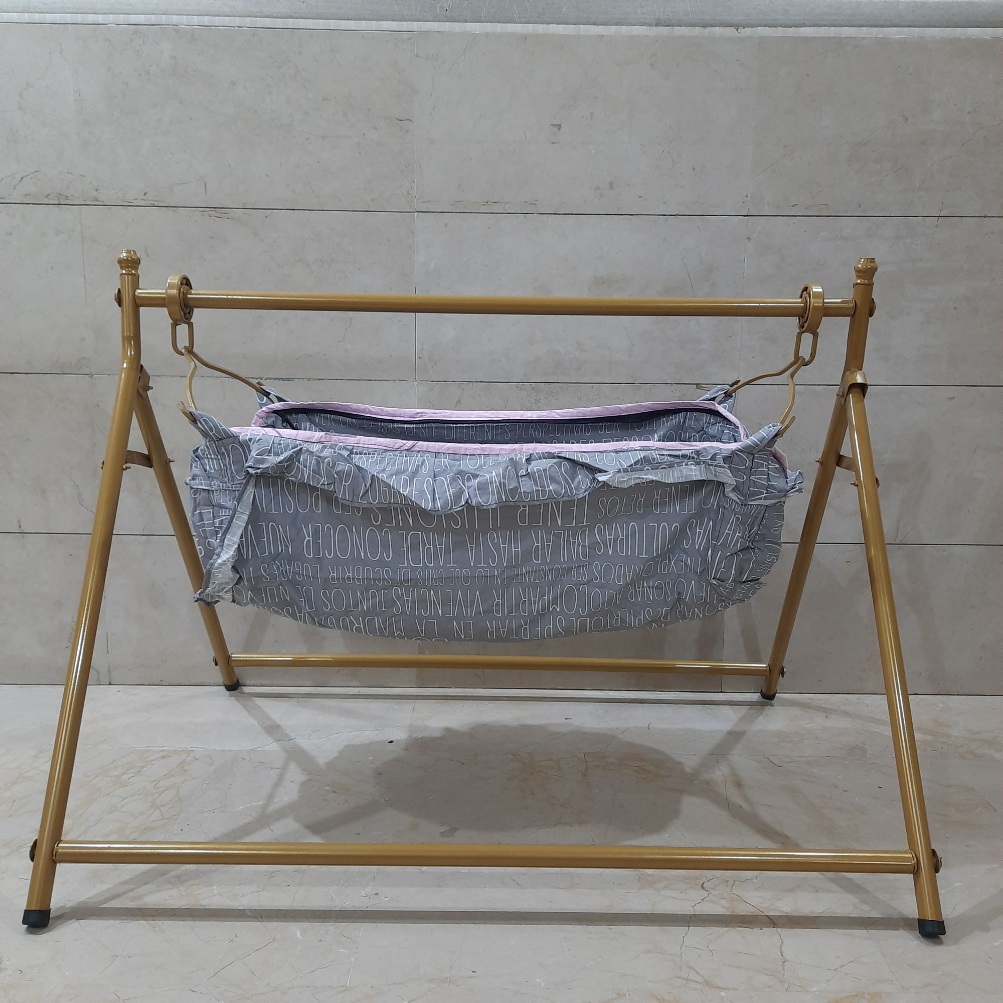 baby cradle swing of metal