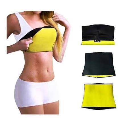 Hot Slim Belt for Men & Women – Waist Trainer Sweat Belt | Tummy Fat Burner, Slimming & Weight Loss Support