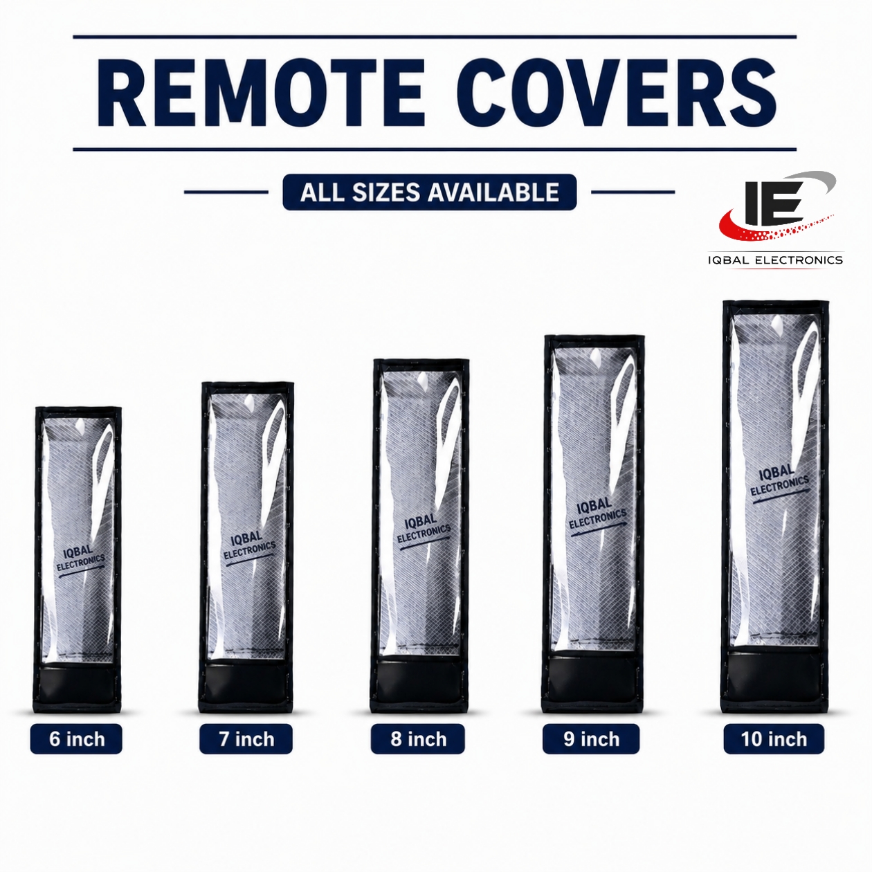 Remote Cover For All Sizes Of Remotes From 4 to 10 Inches