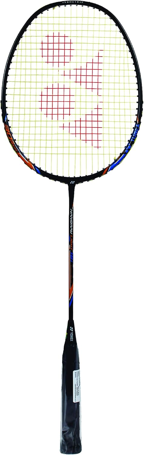 YONEX Nanoray 10F Hi-Flex Pre-Strung Badminton Racquet Badminton Rackets in Premium Quality with 1 Shuttle and carrying bag (Single)