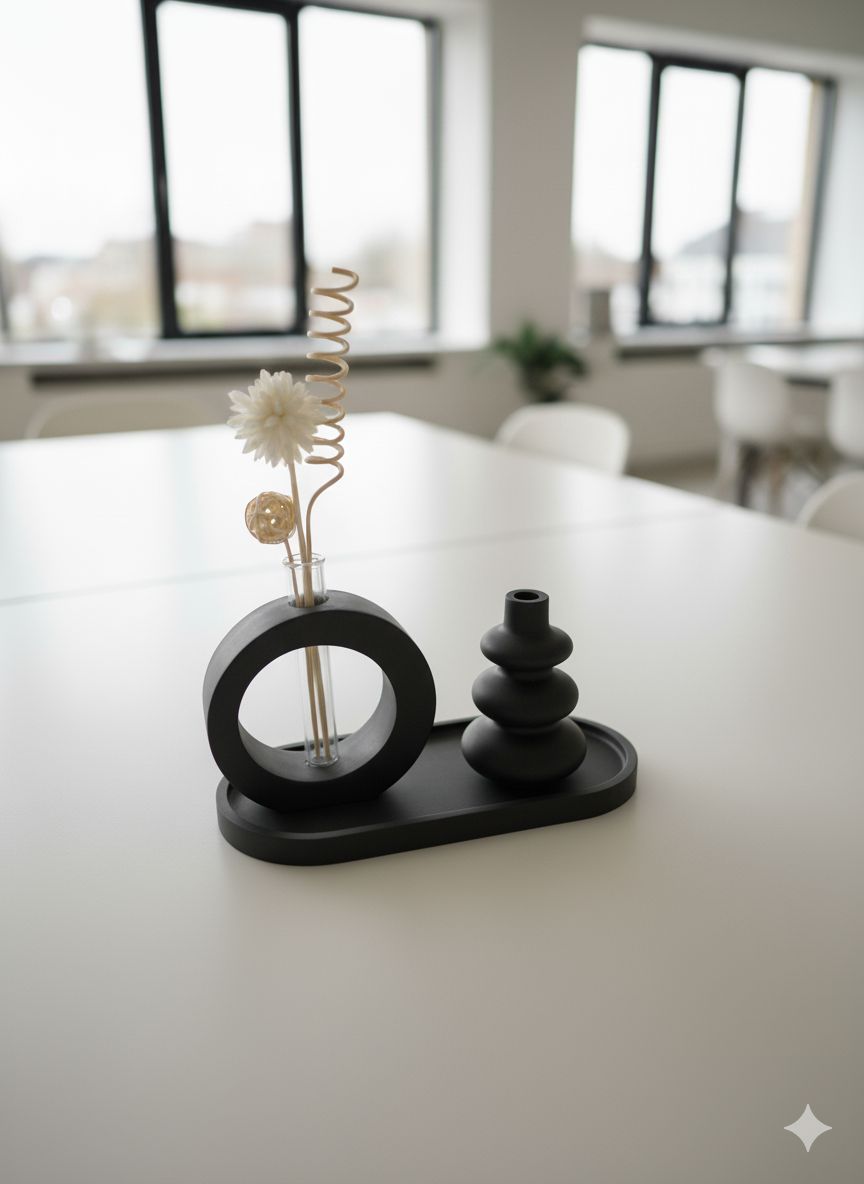 Creative Design Vase Ornaments Artistic Style, Decorations Suitable for Fireplace, Bedroom, Kitchen, and Living Room Decoration, office and theme based area