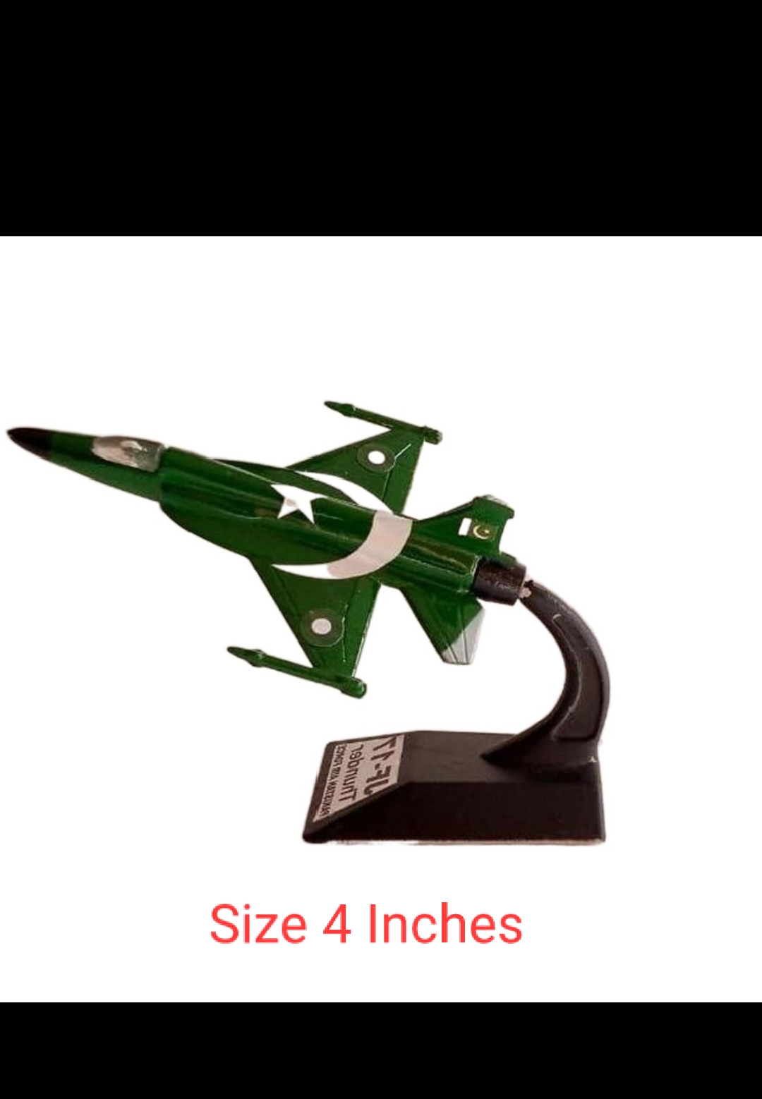 JF-17 Thunder Diecast Plastic Model Military Aircraft Toy Unassembled Scale Model Kit for Collectors