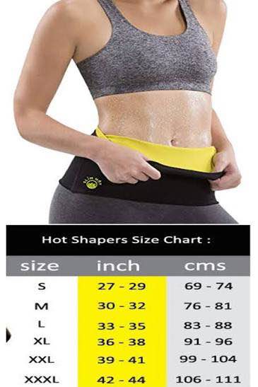 Hot Slim Belt for Men & Women – Waist Trainer Sweat Belt | Tummy Fat Burner, Slimming & Weight Loss Support