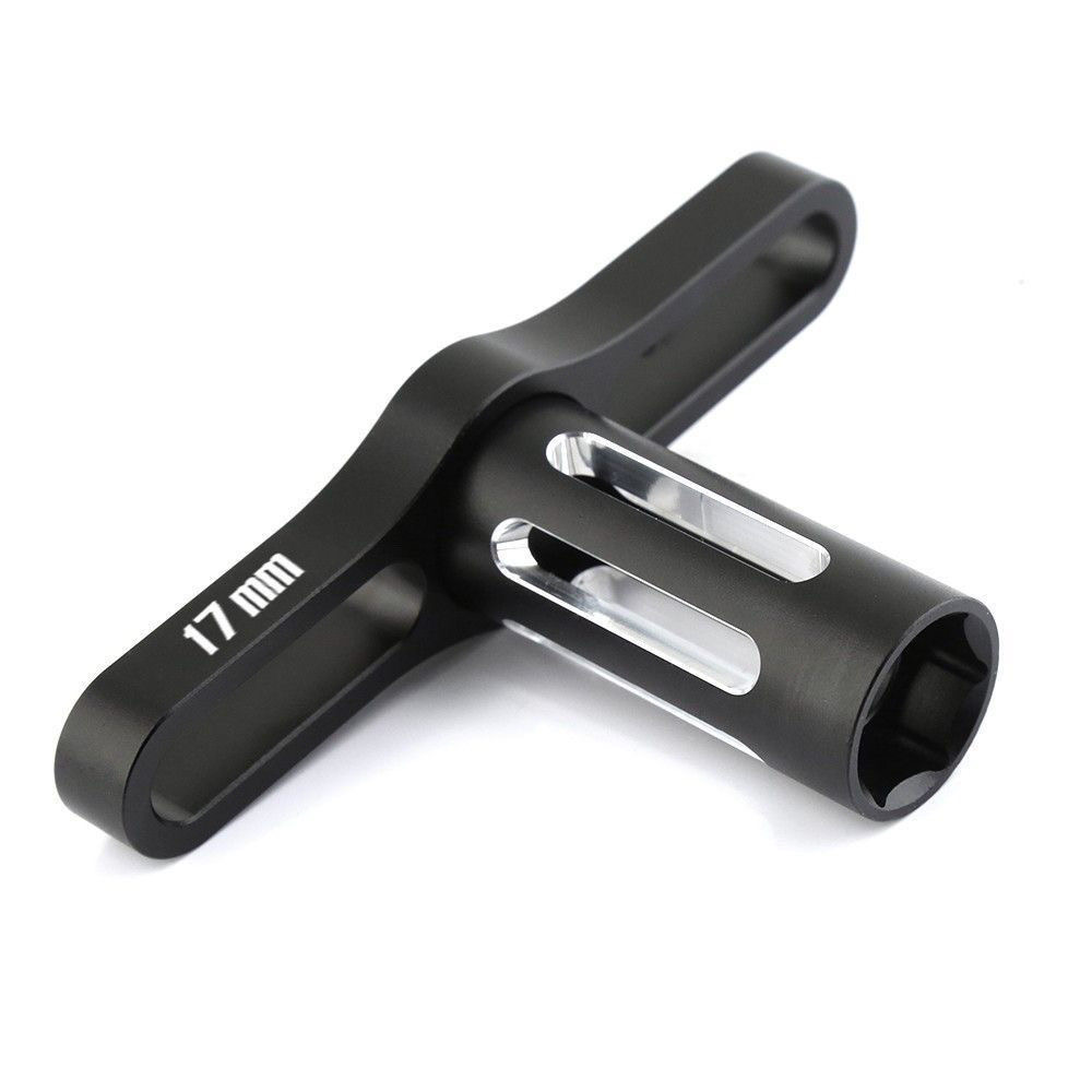 RC Car Aluminum Alloy 17MM Wheel Hex Wrench Tool HEX Nuts Sleeve For 1/8 1/10 Off-Road RC Car Monster Truck Crawler Tires