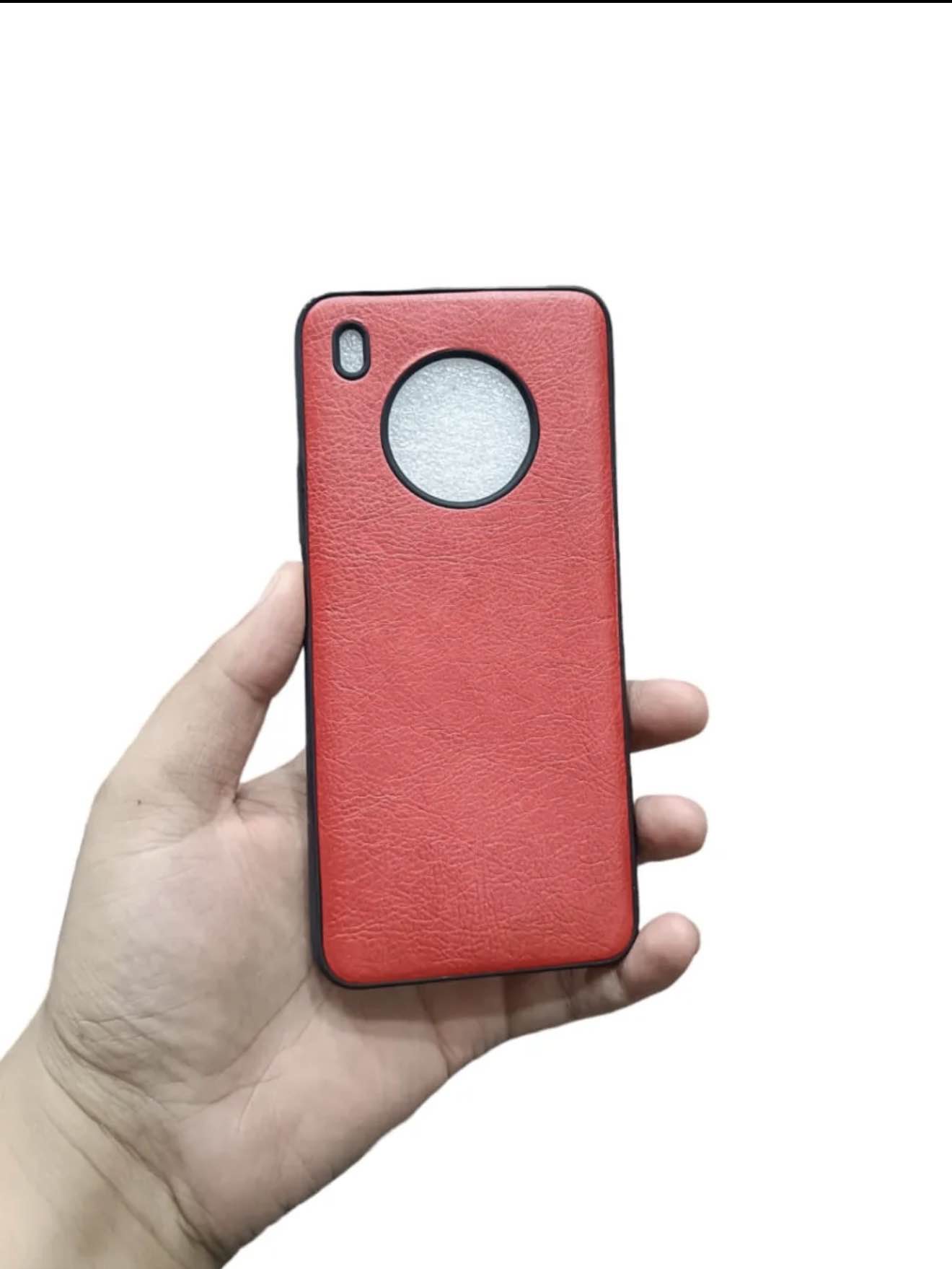 Huawei Y9A  cover back cover Soft Matt Color Button Camera Protection TPU Design Case Matte Scrub Shockproof Back Cover! Same like leather