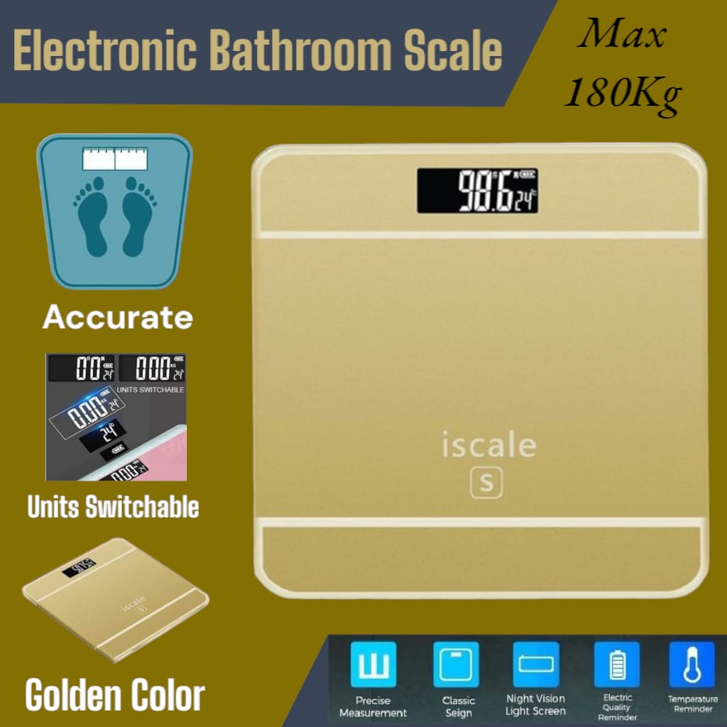 Imported 100% Accurate Tempered Glass Electronic Digital Body Weight Scale Digital Body Weight Machine Digital Personal Body Weighing Scale Digital Personal Body Weighing Machine Digital Bath Scale Digital Bathroom Scale Portable Weight Scale Machine