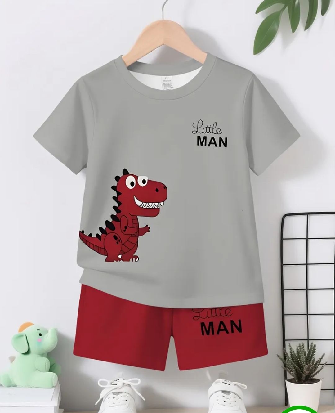 T-shirt And Shorts Pants For Kids Baby Boys And Baby Girls Dresses Short Sleeves Tee Top's Clothes Set's Dresses Outfit Suit For Unisex Jannat Place T-shirt And niker Summer collection baby girls dresses Eid Collection